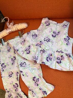 Janie and Jack Top and Bottom Set